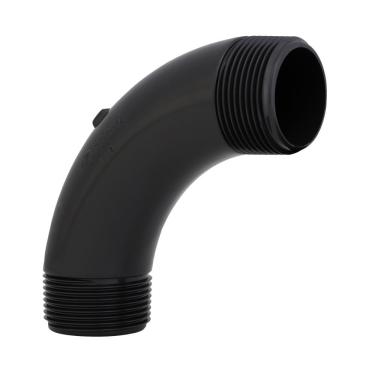 Imagem de Curva Roscável Curta 1144 90 graus  para Eletroduto com Alta Resistência Mecânica Cinza Krona 32MM