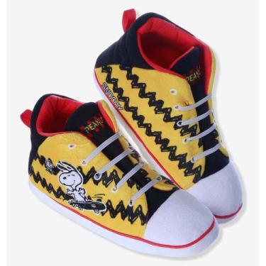 Imagem de Pantufa Tênis Star Snoopy licenciada zona criativa Tamanho: 36.38Cor:A