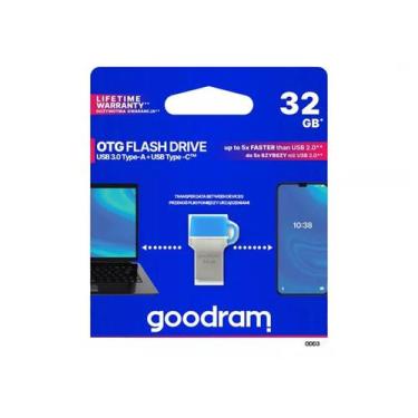 Imagem de Pen Drive ODD3 Azul USB 3.0 32GB GOODRAM