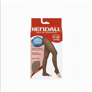 Imagem de Meia Calça  Kendall  Ref.1701  Média Compressão 15 20mmHg  Sem Ponteir