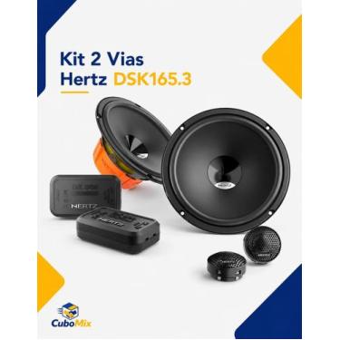 Imagem de Alto Falante Kit 2 Vias Hertz DSK165