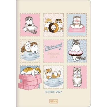 Imagem de Agenda Grampeada Mofusa Planner M7 2027 Tilibra, Unico, Unico