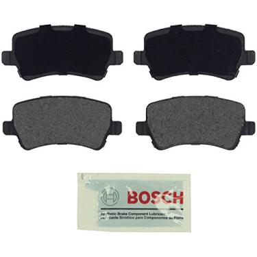 Imagem de BOSCH BE1307 Conjunto de pastilhas de freio a disco semimetálico azul - compatível com Land Rover Range Rover Evoque selecionado; Volvo S60, S60 Cross Country, S80, V60, V60 Cross Country, V70, XC60,