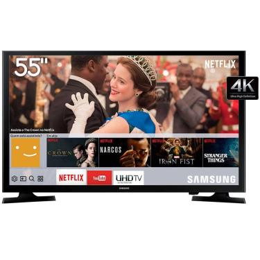 Imagem de Smart TV 4K LED 55&quot; Samsung LH55 Ultra HD Wi-Fi Conversor Digital 3 HDMI 2 USB
