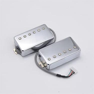 Imagem de 1 Conjunto 8 Captadores Alnico Humbucker Pickups Para LP SG Captador (Color : 01)