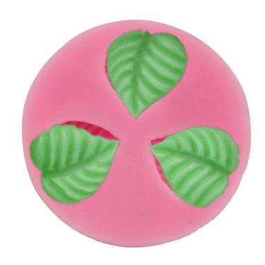 Imagem de Molde De Silicone Mini Folhas
