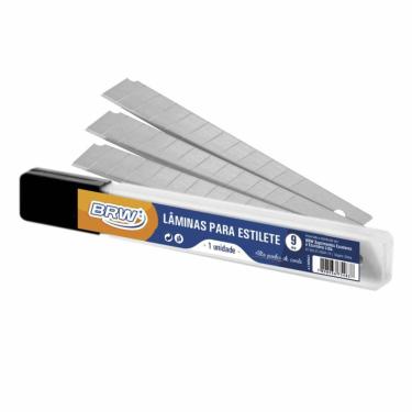 Imagem de Lâmina de Estilete Estreito 9mm LM0910 BRW 10un