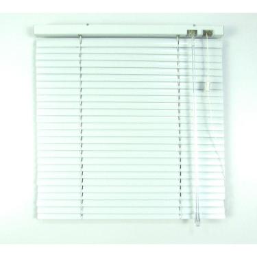 Imagem de Persiana Horizontal 25Mm Alumínio Crisdan Largura 1,90 X 2,30 Altura Branco