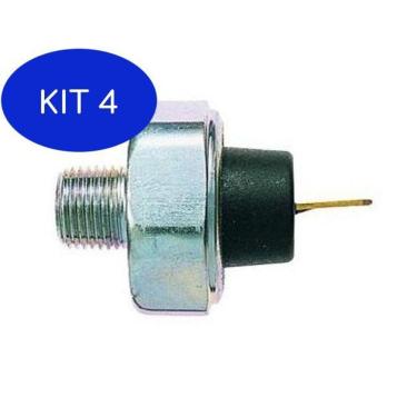 Imagem de Kit 4 Interruptor De Pressão De Óleo Chery Qq 11 A 14