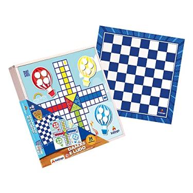 Imagem de Jogos Tradicionais Em Madeira Damas E Ludo Xalingo