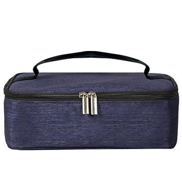 Imagem de bolsa térmica para camping,Bolsa térmica portátil com isolamento térmico mini lancheira para acampamento, caminhada, churrasco, piquenique