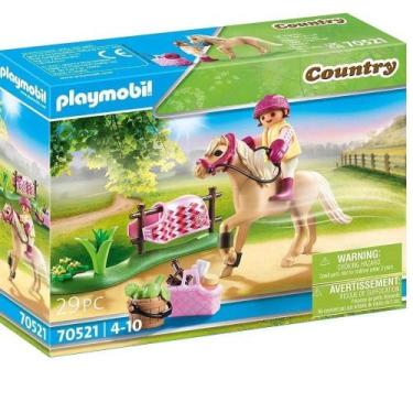 Imagem de Playmobil Country Pônei Colecionável Alemão 70521 Sunny 2255