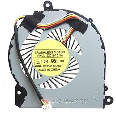 Imagem de 4PIN Laptop GPU FAN para CLEVO PA70HS PA70HS-G PA71HS PA71HS-G PA70HP6 PA70HP6-G PA71HP6 PA71HP6-G PA70ES PA70ES-G
