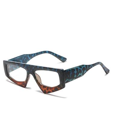 Imagem de Óculos de sol poligonais de personalidade Triângulo irregular olho de gato moda óculos de sol de rua moda tendência óculos de sol all-match, 10, tamanho único