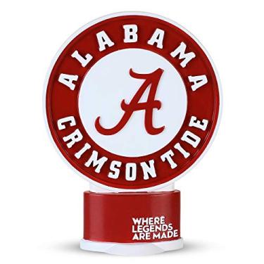 Imagem de College Bronze Tampo de mesa de disco dupla face Alabama Crimson Tide