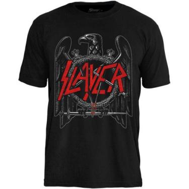 Imagem de Camiseta Slayer Eagle Tee Stamp Rockwear Ts1247 - Stamprockwear