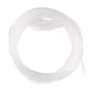 Imagem de Linha com Laços Soldados Linha de Pesca com Mosca de água Doce de água Salgada Poly Leader, Limpar flutuante, 7 pés 12 libras