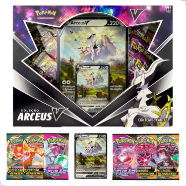 Pokemon Go Box Arceus V - Copag - Deck de Cartas - Magazine Luiza