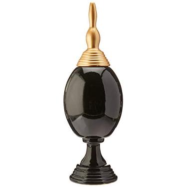 Imagem de Pote Taça Veneza Gr E Tampa Ceramicas Pegorin Preto