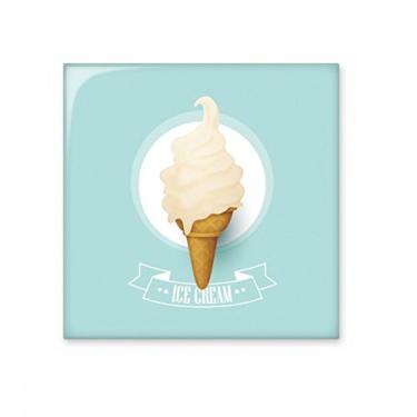 Imagem de Casquinhas de sorvete de sorvete, azulejo de cerâmica brilhante decalque de pedra adornada de tijolo esmaltado