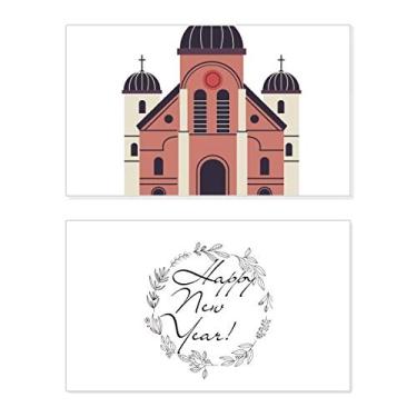 Imagem de Visiting Church in South Korea New Year Festival Greeting Card Bless Message Gift