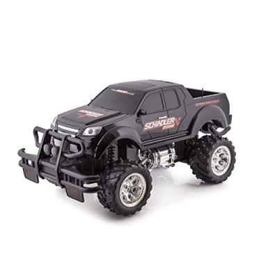 Carro de controle remoto para meninas meninas rápidas 1/18 carros rc  rápidos recarregáveis brinquedos presentes de natal para crianças alta  velocidade com luzes led (azul preto)