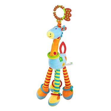 Imagem de Girafa mordedor COM CERTIFICAÇÃO INMETRO Original com todas as funções de fábrica (Azul)