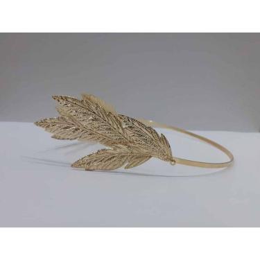 Imagem de Coroa Deus Grego Com Folhas De Louro Dourada