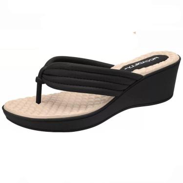 Imagem de Tamanco Anabela Salto Baixo Piccadily 540344