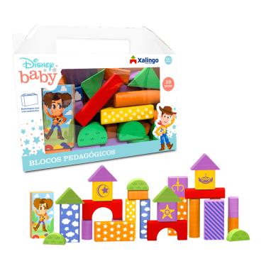 Imagem de Blocos de Montar Pedagógicos Toy Story Disney Baby Xalingo