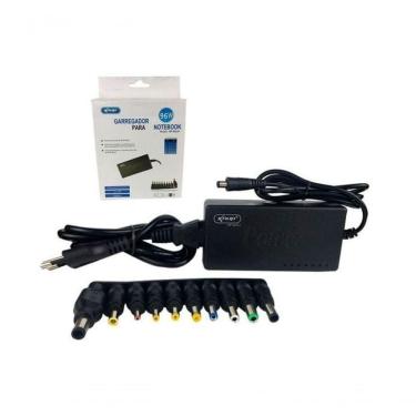 Imagem de Carregador Para Notebook Fonte Universal Bivolt 96w - Kp-525a+ - Knup