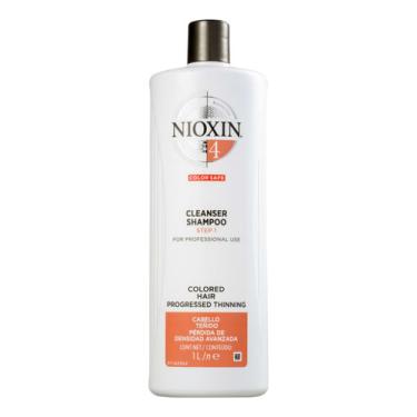 Imagem de Nioxin Cleanser Shampoo 4 - 1000ml Colored Hair Step 1