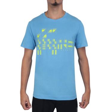 Imagem de Camiseta Lacoste Novak Djoko Sport TH9320 Azul