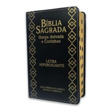 Imagem de Bíblia Sagrada Letra Hiper Gigante Evangélica Presente Pentecostal Har