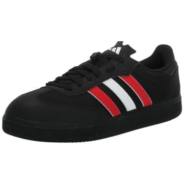 Imagem de adidas Tênis adulto unissex Velosamba 2, Preto/Branco/Team Collegiate Red, 6 Women/5 Men