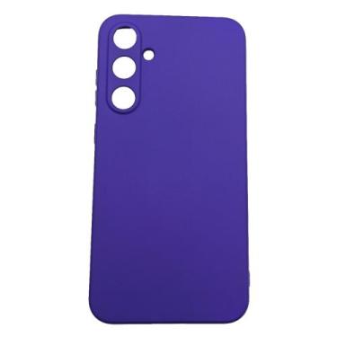Imagem de Capa Capinha Compatível Com Samsung Galaxy s23 fe Silicone Aveludada P
