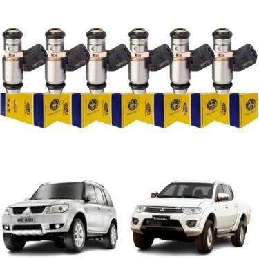 Imagem de 6 Bicos Injetores Pajero TR4 L200 Triton 2008 a 2020 IWP218 - Magnet M