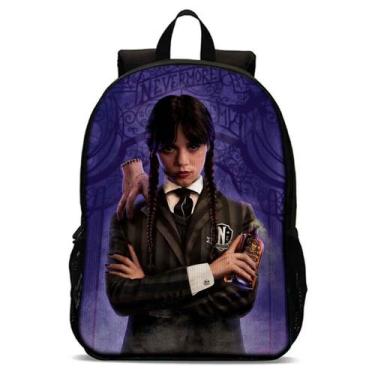 Imagem de Mochila Escolar Masculino Feminino Wandinha Volta às Aulas - UseNerd, 