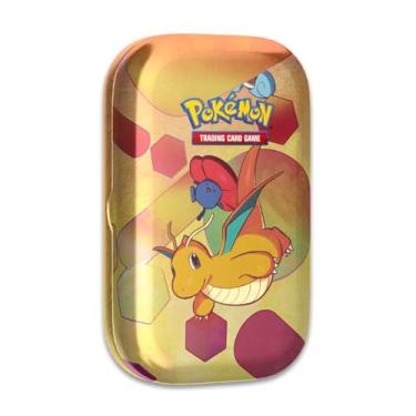 Imagem de Pokémon TCG: Scarlet & Violet—151 Mini Tin – Dragonite and Vileplume (2 Booster Packs, 1 Coin & 1 Art Card)
