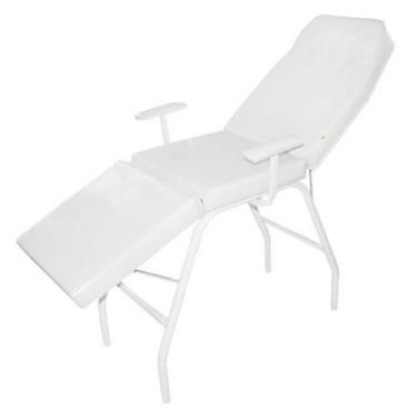 Imagem de Maca Topázio Branca 3 Posições com Braço Hatten