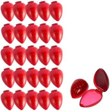Imagem de Kit 25 Brilhos Labial Moranguinho Safira Infantil Teen Retro