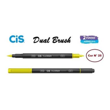 Imagem de Marcador Artístico Aquarelável Cis Dual Brush Cor nº 00 a 30