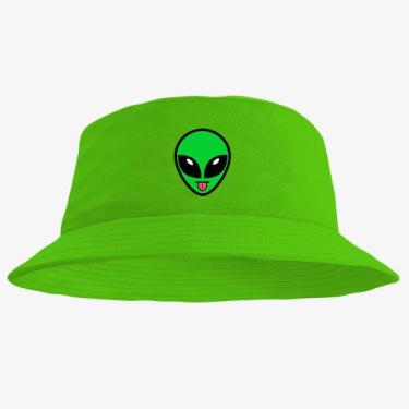 Imagem de Boné Chapéu Bucket Hat Estampado ET Verde - MP Moda Masculina, Único, 