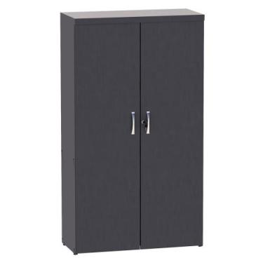 Imagem de Armario Alto 02 Portas PE 40 Pandin 1,60 M Grafito