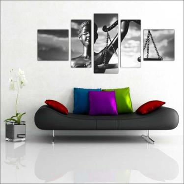 Imagem de Quadro Decorativo Direito A Deusa Da Justiça Escritórios De Advocacias