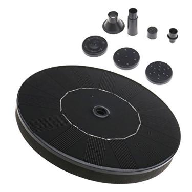 Imagem de Create idea Kit de painel de bomba de fonte movida a energia solar ao ar livre bomba submersível compatível com lago, piscina, jardim, pássaro, banho, água, aquário, tanque de peixes, pátio