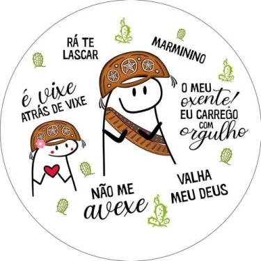 Imagem de Painel De Festa Redondo 1,50x1,50 - Flork Orgulho Nordestino 017 - Via