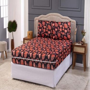 Imagem de Capa de Colchão Malha Gel Cama Casal king Quarto Protetora Diversas Es