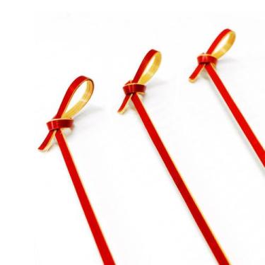 Imagem de Palito em Bambu p/ petiscos - 20 unidades - Ref. HA220 - 12 cm - Silve