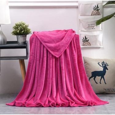 Imagem de Manta Casal Cobertor Home Design Mantinha Soft Microfibra Pink - ÉDECA